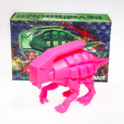 'Will You Be My Valentine?' Dinogrenade by Ron English. Limited edition of 100 pieces.