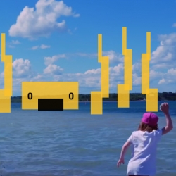 Clever ads for Quickdraw Animation use YouTube annotations to show the power of imagination. 