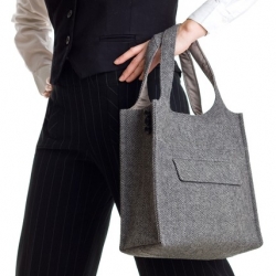 The Power Suit Tote by Cleverscene
