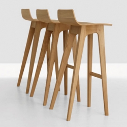 Morph bar stools, designed by Formstelle. 