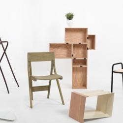 PostFossil's new collection to debut at the Salone del Mobile in Milan this month. Nice rack...