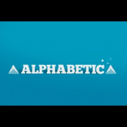 Alphabetic, type animation experiment, uses Chunk Five, a really cool and free font.
