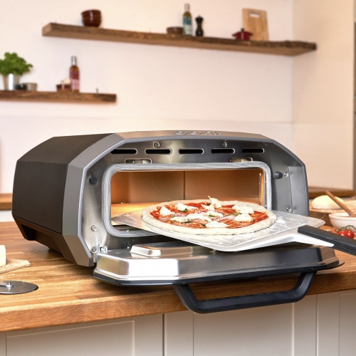 Ooni Volt 12 Electric Pizza Oven - the Ooni goes electric! Reaches 850°F (450 °C) in just 20 minutes, for fresh stone-baked pizza in just 90 seconds.