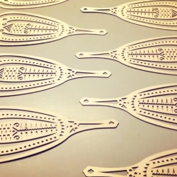 IncaBats - the making of lasercut bats, for hanging at Roskilde Festival 2012... 