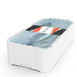Everyday Norway exports over 10 millions meals of fish. The new EPS BOX from Inventas just won the award of design excellency for environmental design, making a big impact on the fish-export. 