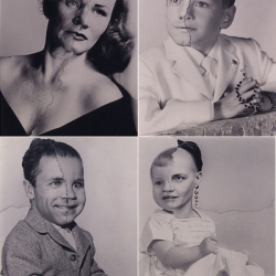 Bobby Neel Adams, AgeMaps. Two photographs of the same person, from different periods of time (child and adult) are spliced together.