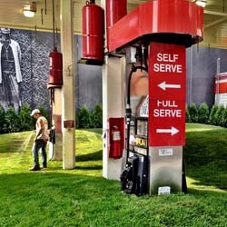 An abandoned gas station in Chelsea is transformed into a rural landscape in the midst of NYC showcasing public art before becoming yet another apartment condominium.