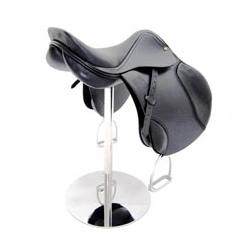 Fernando Akasaka has created the Cowboy Junkie concept stool... Stirrups and all...