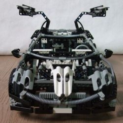 This latest lego creation is dubbed 1:9 Supercar 2010. Created by the artist Marvin G, this SuperCar has a mid mounted V10 engine, five speed gearbox with reverse and fully independent suspension system.