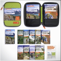 Don't Waste Your Time in the Canadian Rockies, a modular approach to making the guidebook essential hiking gear designed for adventure, not just for the armchair.