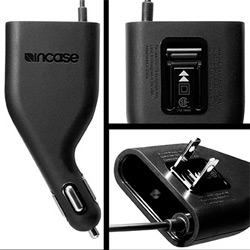 iPhone/iPod-ers ~ incase has a nice 2-in-1 charger ready for car AND wall sockets... a good gadget for those constantly on the go 