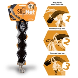 SlipNot ~ from Fleurville ~ for parents, to attach any and everything to a stroller, crib, etc... also could be useful in lieu of a carabiner or to use to attach your gadgets? the silicon straps prevent slippage.