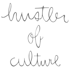 Hustler of Culture ~ how did this blog not make it on my radar until now?!?! It's been around since 2004, and i love the name. Cool Hunters, Trend Hunters, none sound nearly as sweet as being the Hustler.