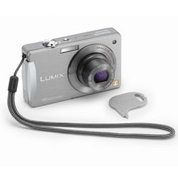 Technolust - Panasonic Lumix DMC-FX500 - the thing is 10 mgp with a 25mm wide angle... 3" TOUCH SCREEN... and shoots 720p video. Sweet. Engadget has a video...