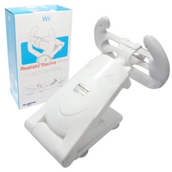 More realistic Wii Racing with this controller holding gadget?