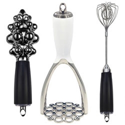 Art & Cook's line of gadgets are impressive in both design and technology... check out their insane whisks!