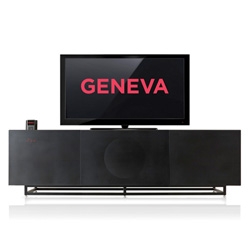 Geneva Soundsystem's Home Theater all in one tv stand, super speaker, ipod dock, etc that we previewed at CES/icff is finally here! $4000