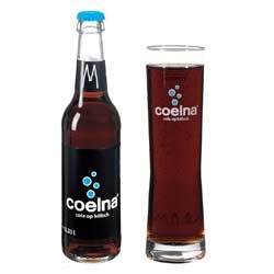 Lovely brand design for 'Coelna' a local cola producer in Cologne, Germany.