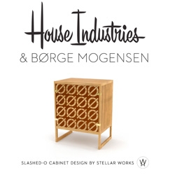 New cabinet series from House Industries with Børge Mogensen.