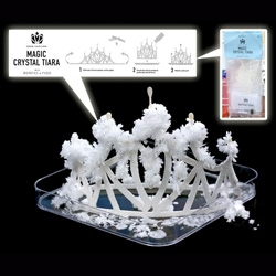 Watch our Magic Crystal Tiara grow in time lapse! A fun Selfridges exclusive from Bompas & Parr and one of a selection of fun tiaras in their Big British Shop.