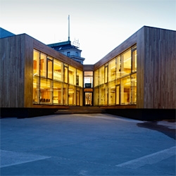 The temporary VM pavilion by Snøhetta, Oslo.