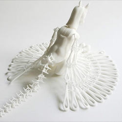 The Horse Marionette by Michaella Janse van Vuuren, an incredible 3D printed sculpture with movable wings.