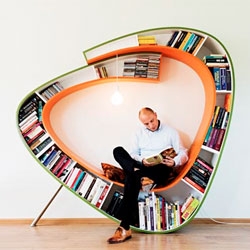 The Bookworm, chair by Atelier 010.