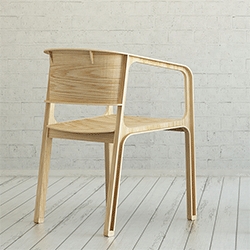 The Beams Plywood Chair by Eric and Johnny Design Studio.