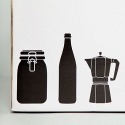 Packaging for the Häfele Home kitchen and homewares accessories range by ThoughtAssembly.