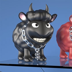 Metin, creator of seamour sheep has some awesome new  bling'd devil sheep and an adorably mopey USB lamp