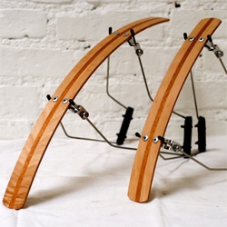Handcrafted wooden bicycle fenders for you. ~ fast boy bicycle fenders!