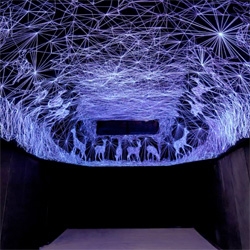 Julien Salaud's Grotte Stellaire installation at the Palais de Tokyo.