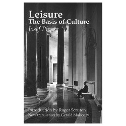 From David Levy's  talk ~ for every workaholic...  Leisure The Basis Of Culture by Josef Pieper 1938 - "Will it ever be possible to keep, or reclaim, some room for leisure from the forces of total work?"