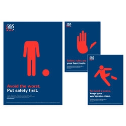 Carina Hinze and Gilmar, Wendt & Co's refreshing rebrand The British Safety Council.