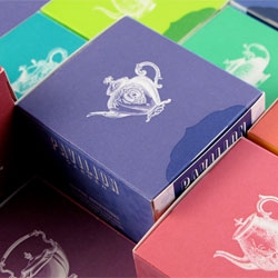 One Darnley Road's packaging for Pavilion Tea.