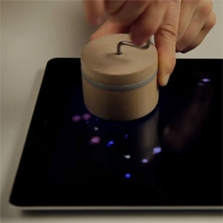 Little Boxes. Joelle Aeschlimann of ECAL has created these beautiful music boxes for the iPad.
