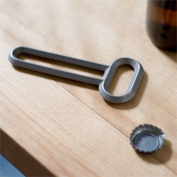  Oscar Diaz's stainless steel bottle opener, Loop.