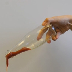 Liquiguide, a revolutionary super-slippery coating to liberate your ketchup developed by MIT.
