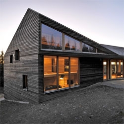 The Twisted Cabin by JVA in Kvitfjell, Norway.
