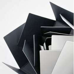 Gorgeous unfolding boxes, Manège by Elise Hauville.