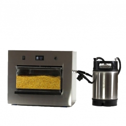 The PicoBrew Zymatic bringing hombrewing to your countertop and letting you brew your own in your kitchen, not unlike a coffee machine or breadmaker.