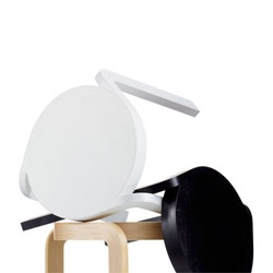 Spin stool by Staffan Holm in collaboration with Swedese.