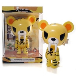 Tokidoki and StrangeCo now do TIGERS ~ they look like what i'd imagine would be the hybrid of gloomy bear and a sabertooth
