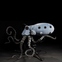 Make interviews Sean Charlesworth, creator of the Octopod Underwater Salvage Vehicle.