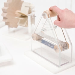 Gabriele Meldaikyte's interactive exhibits for a museum of iPhone gestures.