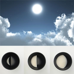 Moon Glass, ceramic glasses for rice wine by Tale. Love the idea of pouring myself a waxing gibbous.