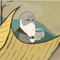 Cute animated music video for 'The First Time I Ran Away' by M. Ward. Video directed by Joel Trussell.