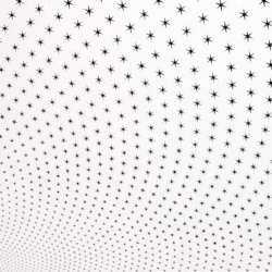 Richard Wright's stunning ceiling paintings of over 47,000 black stars for Amsterdam's Rijksmuseum.