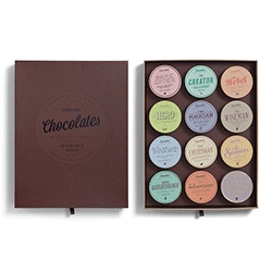 Packaging for chocolates with attitude 2012 by Bessermachen.