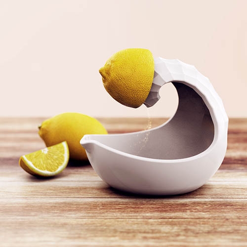 Urchin is a ceramic lemon squeezer with a striking design and a unique way of juicing that makes each time using it a joy. Urchin will be handcrafted in The Netherlands.
